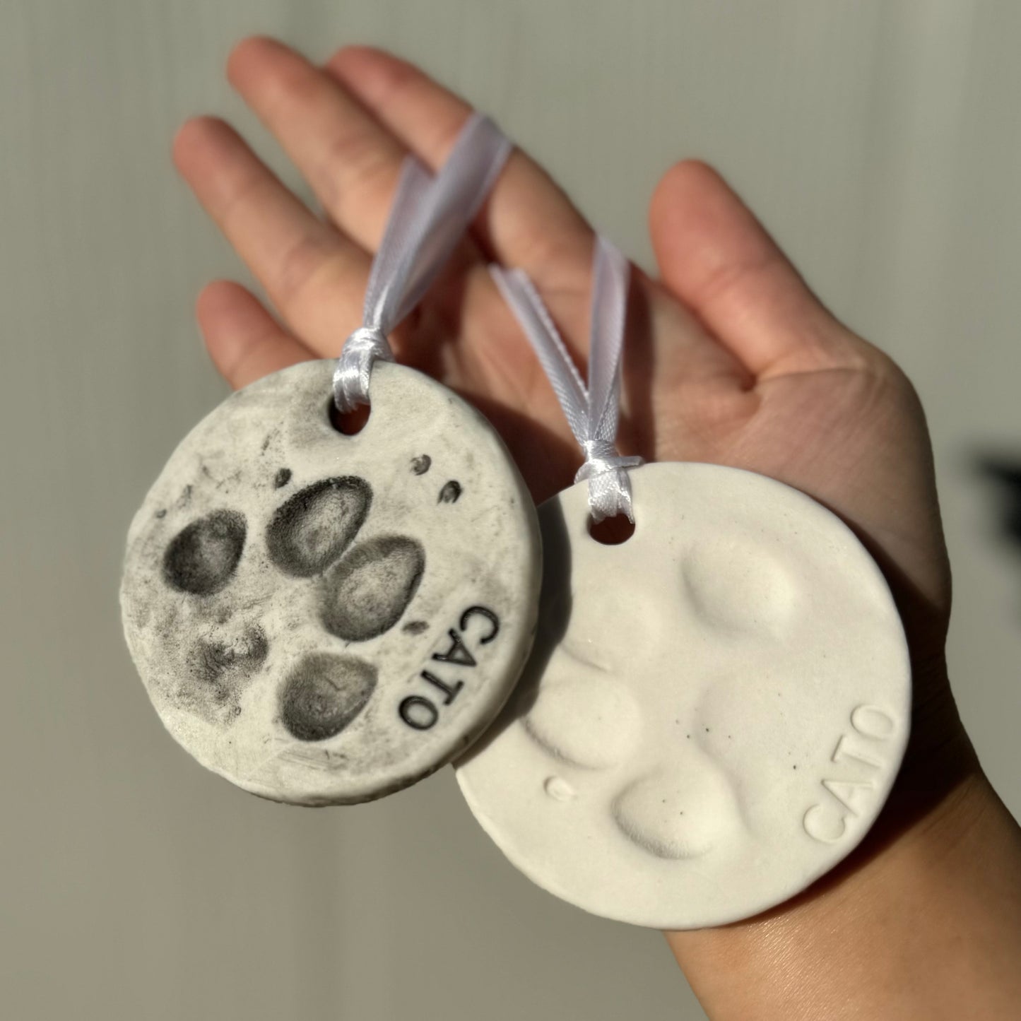 Custom porcelain ornament